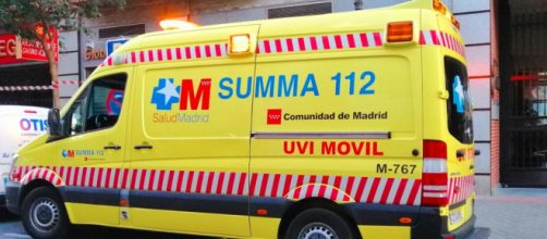 Una unidad del Summa 112 de Madrid prest&oacute; colaboraci&oacute;n a los intentos por reanimar al ni&ntilde;o de 10 a&ntilde;os (Twitter, @112cmadrid)