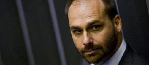 Seguindo exemplo do pai, Eduardo Bolsonaro investe na narrativa de demoniza&ccedil;&atilde;o dos opositores pol&iacute;ticos (Ag&ecirc;ncia Brasil)