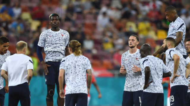 Le groupe France ne vivait pas si bien que cela - Photo capture d'&eacute;cran Twitter &eacute;quipe de France