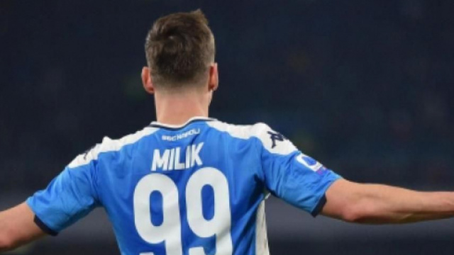 Arkadiusz Milik, ex punta del Napoli.