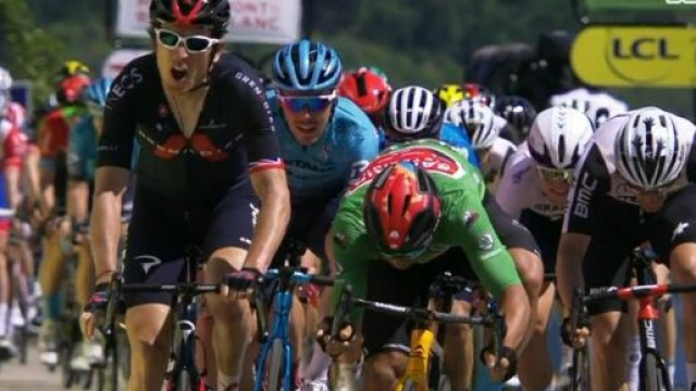 Geraint Thomas vince la quinta tappa del Giro del Delfinato.