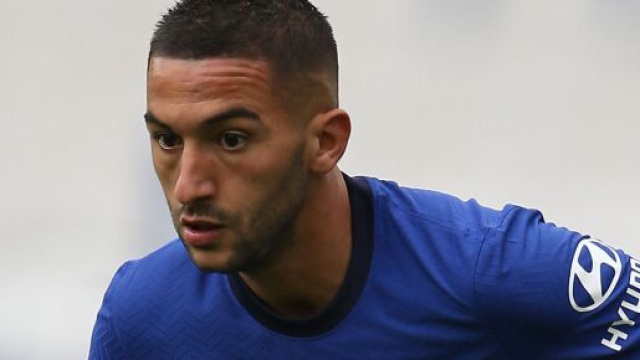 Hakim Ziyech, attaccante del Chelsea.