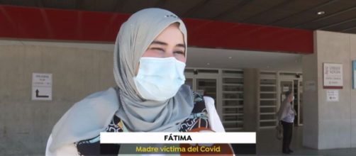 A pesar de estar 24 d&iacute;as en el UCI pudo tener a su beb&eacute; sin complicaciones. (Fuente: captura de pantalla de Antena3)