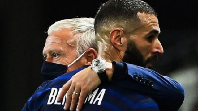 Didier Deschamps : 'Karim Benzema sait comment me remercier' (Credit : Europe 1 et TF1 - capture)