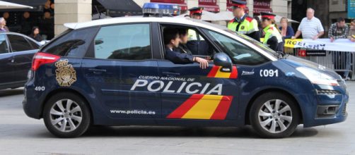 Imagen de un coche policial en un evento p&uacute;blico. (Flickr.com)