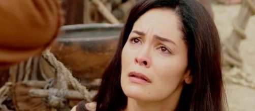 Agar reencontra amor em 'G&ecirc;nesis' (Reprodu&ccedil;&atilde;o/Record TV)