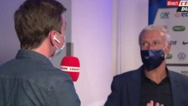Didier Deschamps prend la parole sur la brouille Giroud-Mbapp&eacute; - Source : Capture d'&eacute;cran
