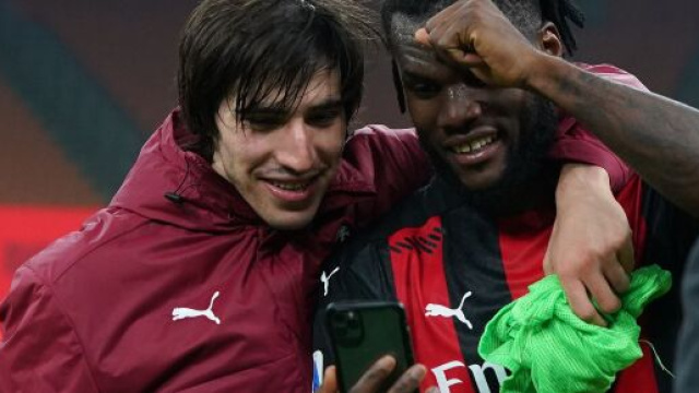 Franck Kessie e Sandro Tonali.