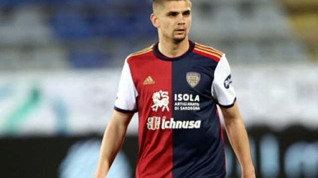 Marin, centrocampista del Cagliari.