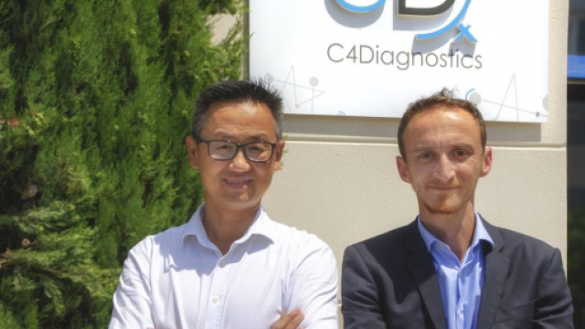 Thomas TRAN, Directeur g&eacute;n&eacute;ral et Younes LAZRAK, co-fondateur et PDG - Source : C4Diagnostics