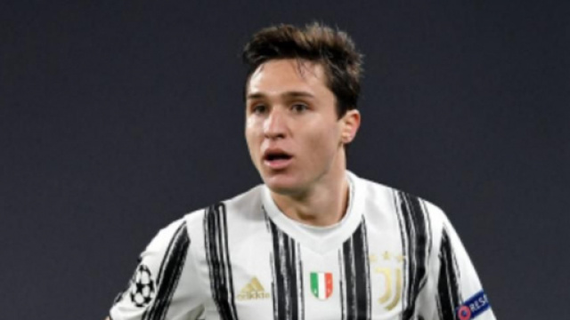 Federico Chiesa, centrocampista della Juventus.