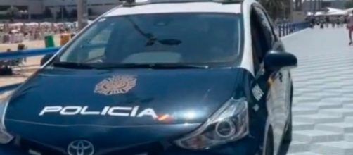 La Polic&iacute;a detuvo al agresor en los juzgados (Instagram; policia)