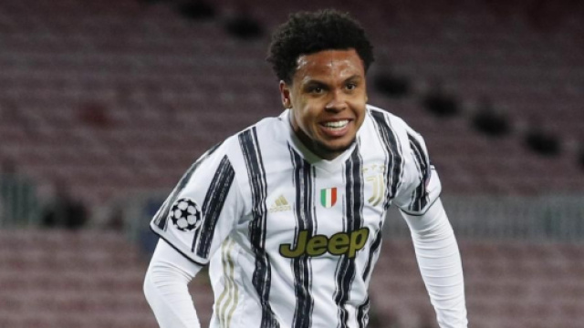 Weston Mckennie, centrocampista della Juventus.