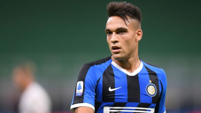 Lautaro Martinez, attaccante dell'Inter e dell'Argentina.