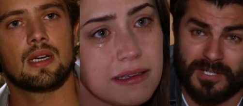 Rodrigo, Ana e L&uacute;cio em 'A Vida da Gente' (Fotomontagem/Reprodu&ccedil;&atilde;o/TV Globo)