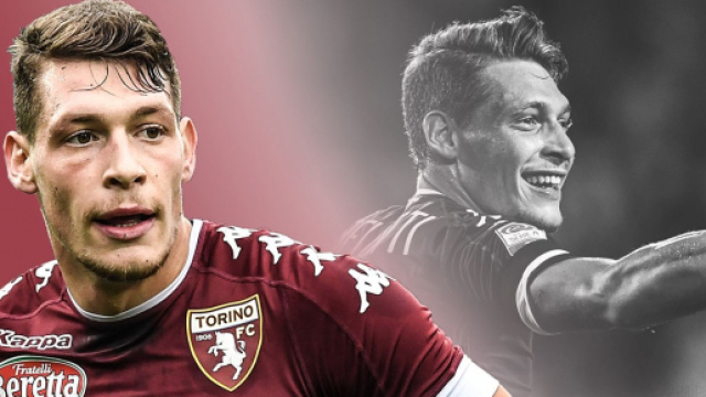 Andrea Belotti, attaccante della Nazionale italiana.
