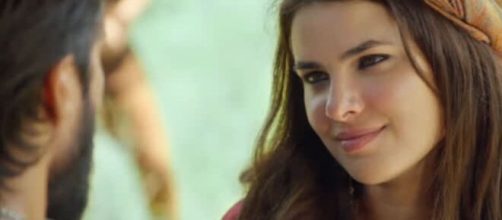 Raquel em 'G&ecirc;nesis' (Reprodu&ccedil;&atilde;o/RecordTV)