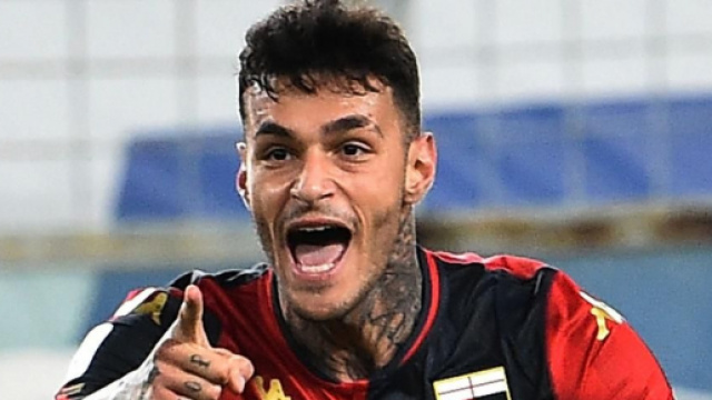 Gianluca Scamacca, punta del Sassuolo.