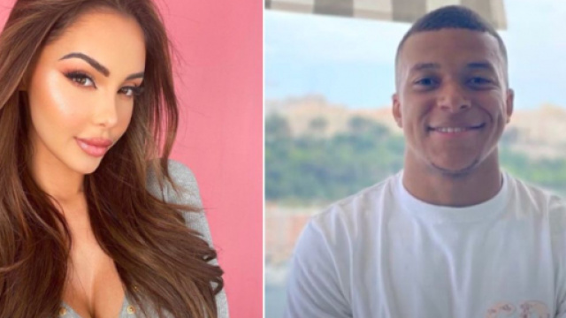 Nabilla croise Mbapp&eacute; - Photo Instagram Nabilla et vid&eacute;o YouTube pour Mbapp&eacute;