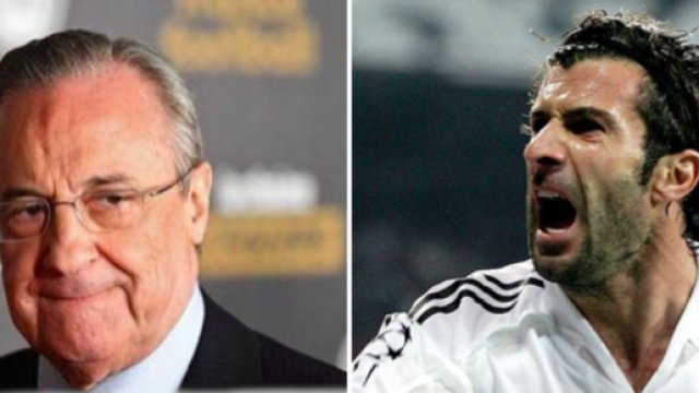 Florentino P&eacute;rez et Luis Figo photos capture d'&eacute;cran Instagram