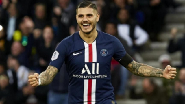 Mauro Icardi, punta del Paris Saint-Germain.