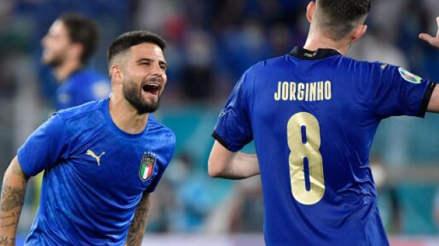 In foto Lorenzo Insigne, attaccante del Napoli.