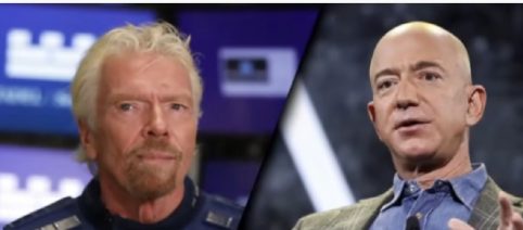 Virgin Galactic is ahead of Blue Origin and Richard Branson wants to overtake Jeff Bezos