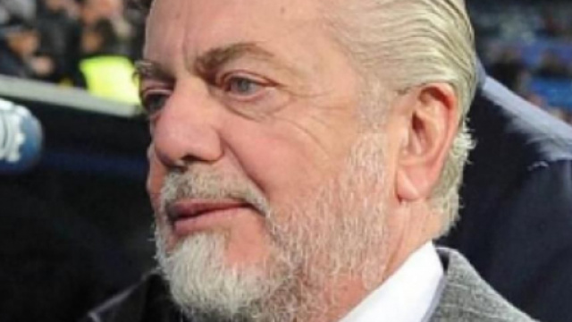 Aurelio De Laurentiis, presidente del Napoli.