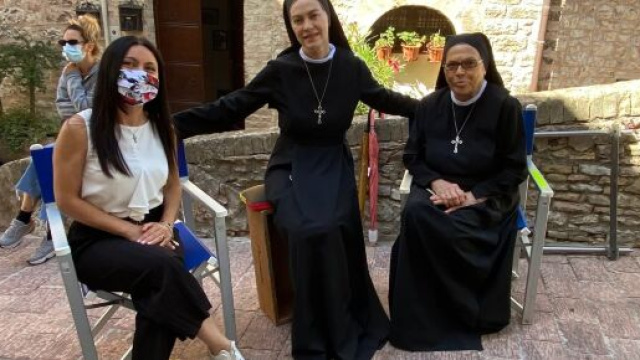 Backstage della fiction &ldquo;Che Dio ci aiuti 6&rdquo;.