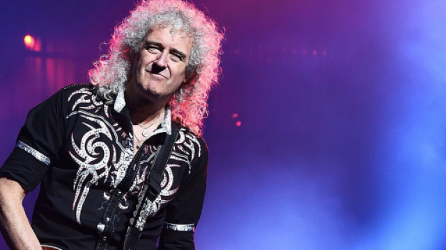 Brian May chitarrista dei Queen. La sua band &egrave; tra le pi&ugrave; ricche del 2020