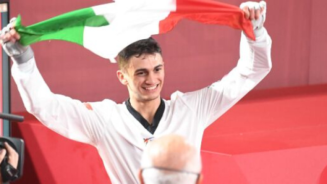 Olimpiadi: oro per Dell'Aquila nel taekwondo.