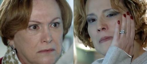 In&aacute; e Eva em 'A Vida da Gente' (Fotomontagem/Reprodu&ccedil;&atilde;o/TV Globo)