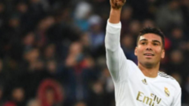 Casemiro, centrocampista del Real Madrid.
