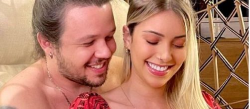 Bruno, do KLB, anuncia gesta&ccedil;&atilde;o da namorada (Reprodu&ccedil;&atilde;o/Instagram/@maluprange)