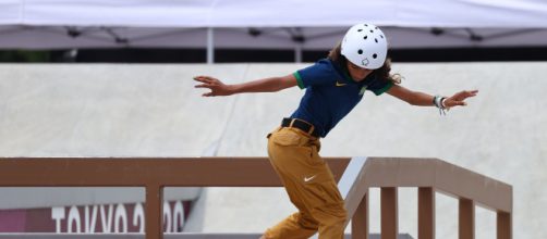 Rayssa se tornou a mais jovem medalhista ol&iacute;mpica da hist&oacute;ria do Brasil (Reprodu&ccedil;&atilde;o/Instagram/@tatawerneck)