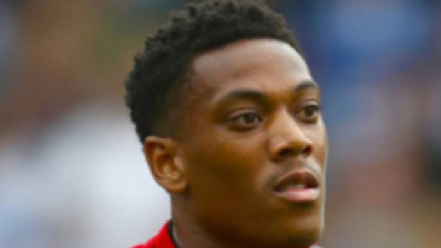 Anthony Martial, punta del Manchester United.