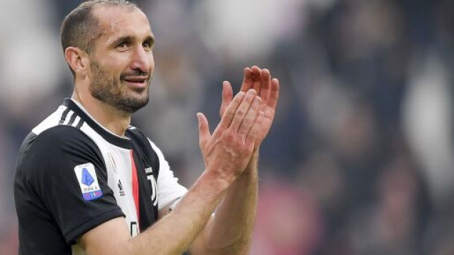 Giorgio Chiellini, difensore centrale della Juventus.