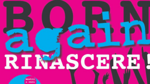 Locandina mostra collettiva 'Born Again'