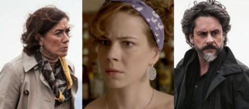 Marta, Cristina e Z&eacute; Alfredo em 'Imp&eacute;rio'. (Fotomontagem)