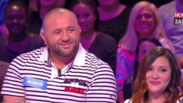 Mokhtar dans une &eacute;mission pr&eacute;sent&eacute;e par Cyril Hanouna de TPMP. Source : capture d&rsquo;&eacute;cran C8