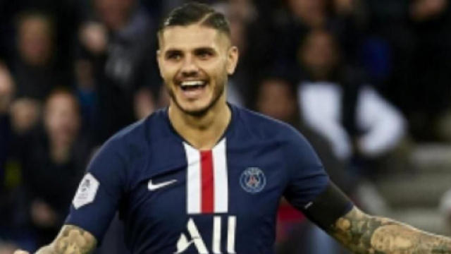 Mauro Icardi, giocatore del Paris Saint Germain.
