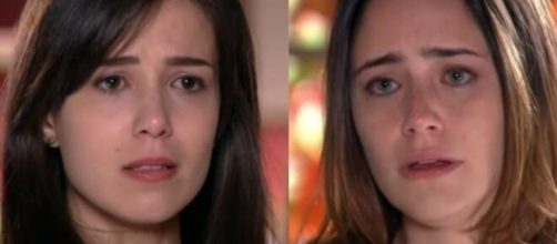 Manu e Ana em 'A Vida da Gente'. (Fotomontagem)