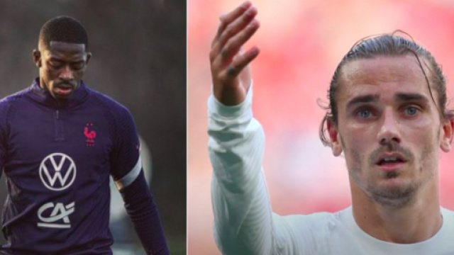 Photo Instagram Ousmane Demb&eacute;l&eacute; et Vid&eacute;o Youtube BeINSport pour Griezmann