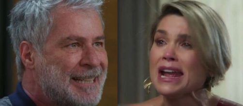 Hugo e Helena em 'Salve-se Quem Puder' (Fotomontagem/Reprodu&ccedil;&atilde;o/TV Globo)