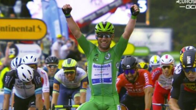 La vittoria di Mark Cavendish a Valence, decima tappa del Tour de France.