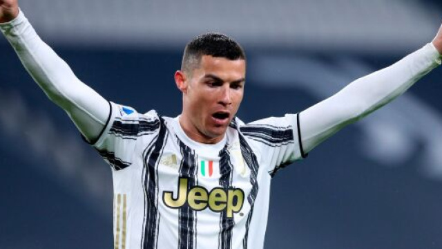In foto, CR7 attaccante della Juventus.