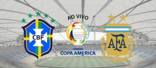 Brasil x Argentina: transmiss&atilde;o ao vivo a partir das 21h (Fotomontagem)