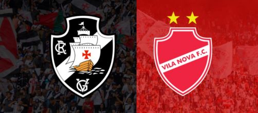 Vasco e Vila Nova se enfrentam pela S&eacute;rie B (Montagem)