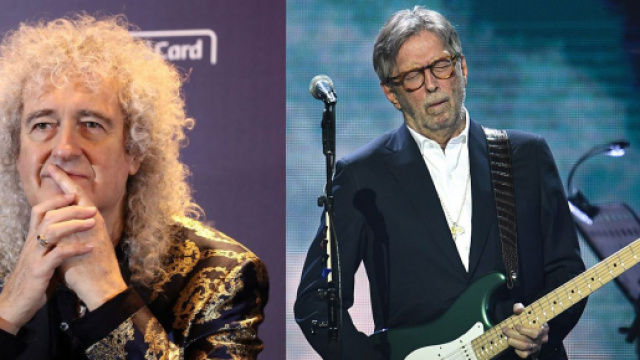 Concerti e Green Pass, Brian May non &egrave; d'accordo con Eric Clapton