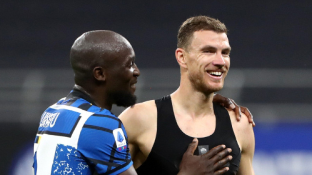 Dzeko potrebbe essere il sostituto di Lukaku all'Inter.